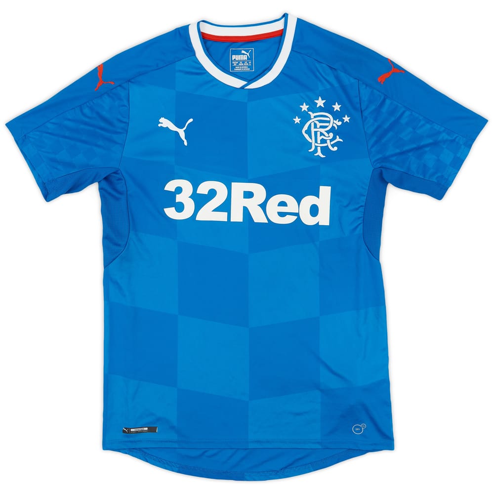 2016-18 Rangers Home Shirt - 8/10 - (S)