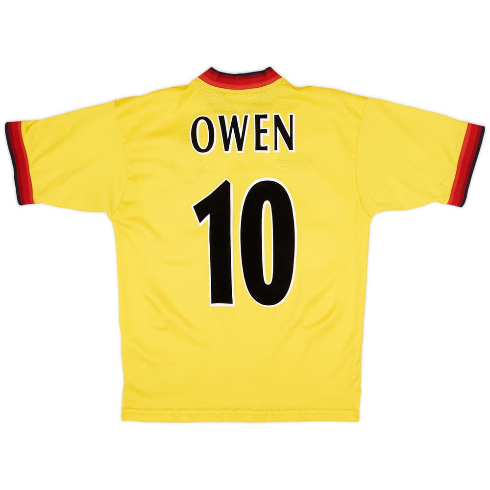1997-99 Liverpool Away Shirt Owen #10 - 6/10 - (M)