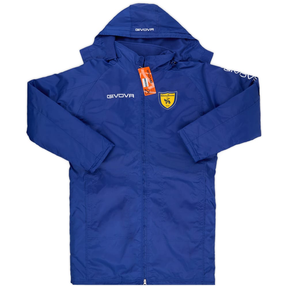 2015-16 Chievo Verona Givova Long Bench Jacket (XL)