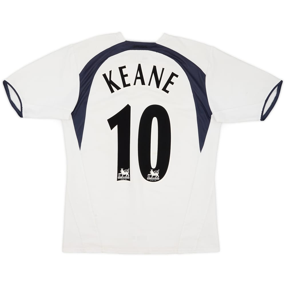 2006-07 Tottenham Home Shirt Keane #10 - 6/10 - (M)