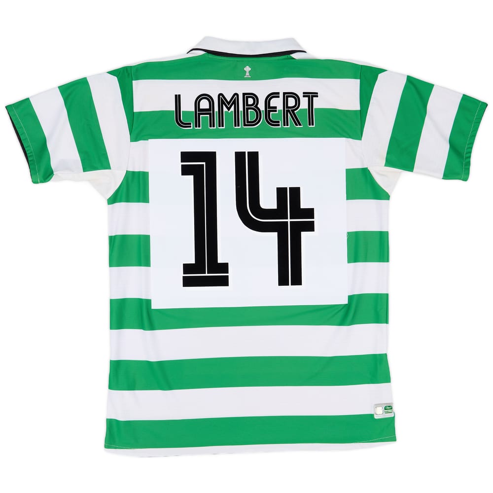 2004-05 Celtic Home Shirt Lambert #14 - 9/10 - (M)