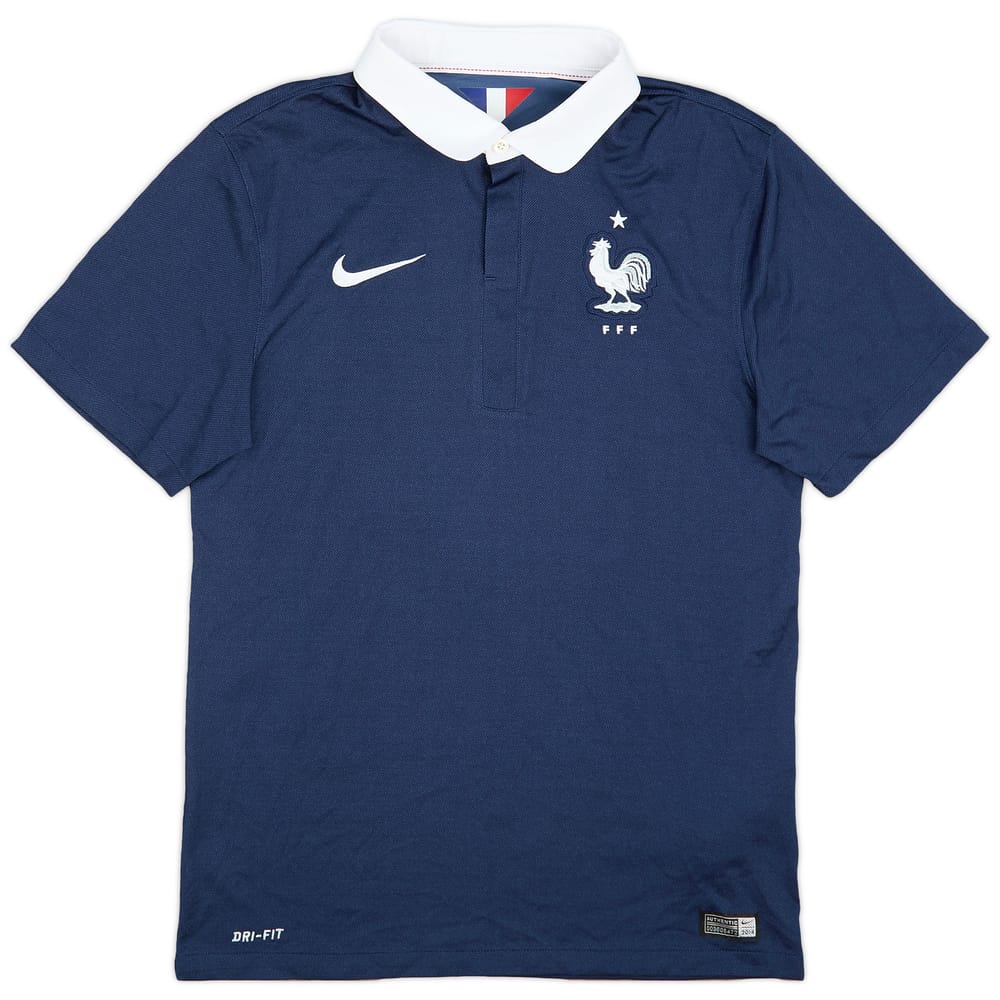 2014-15 France Home Shirt - 9/10 - (S)