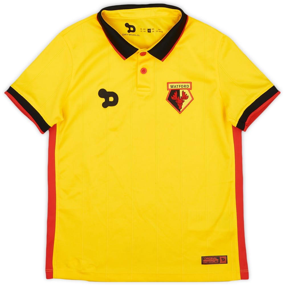 2016-17 Watford Home Shirt - 8/10 - (6-7 Years)