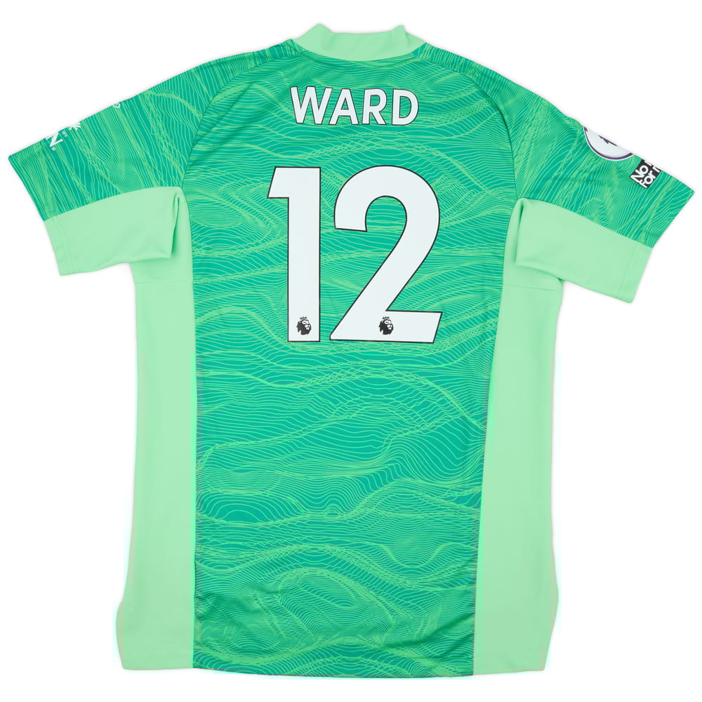 2021-22 Leicester Match Issue GK Shirt Ward #12