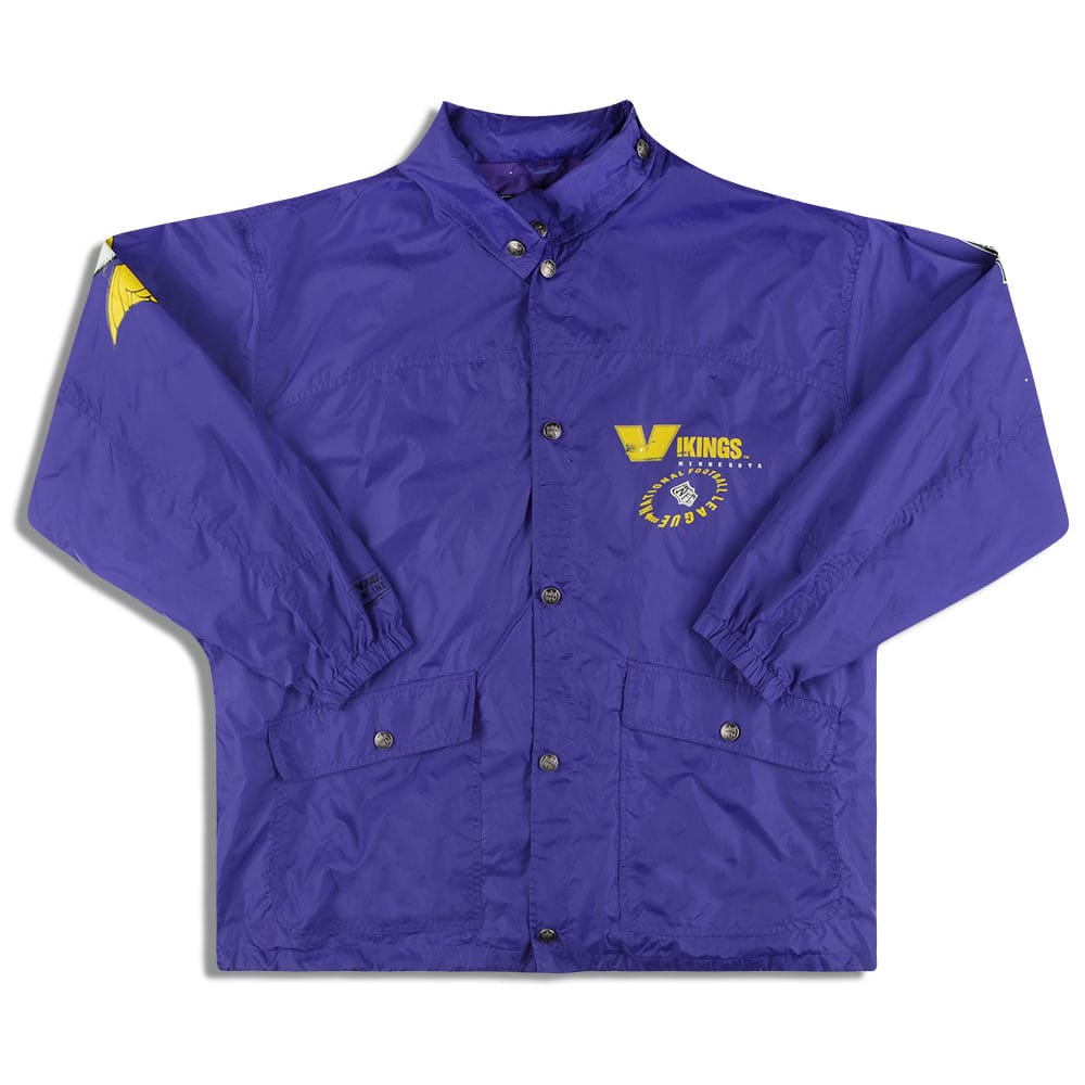 1990s Minnesota Vikings Campri Teamline Rain Coat XL
