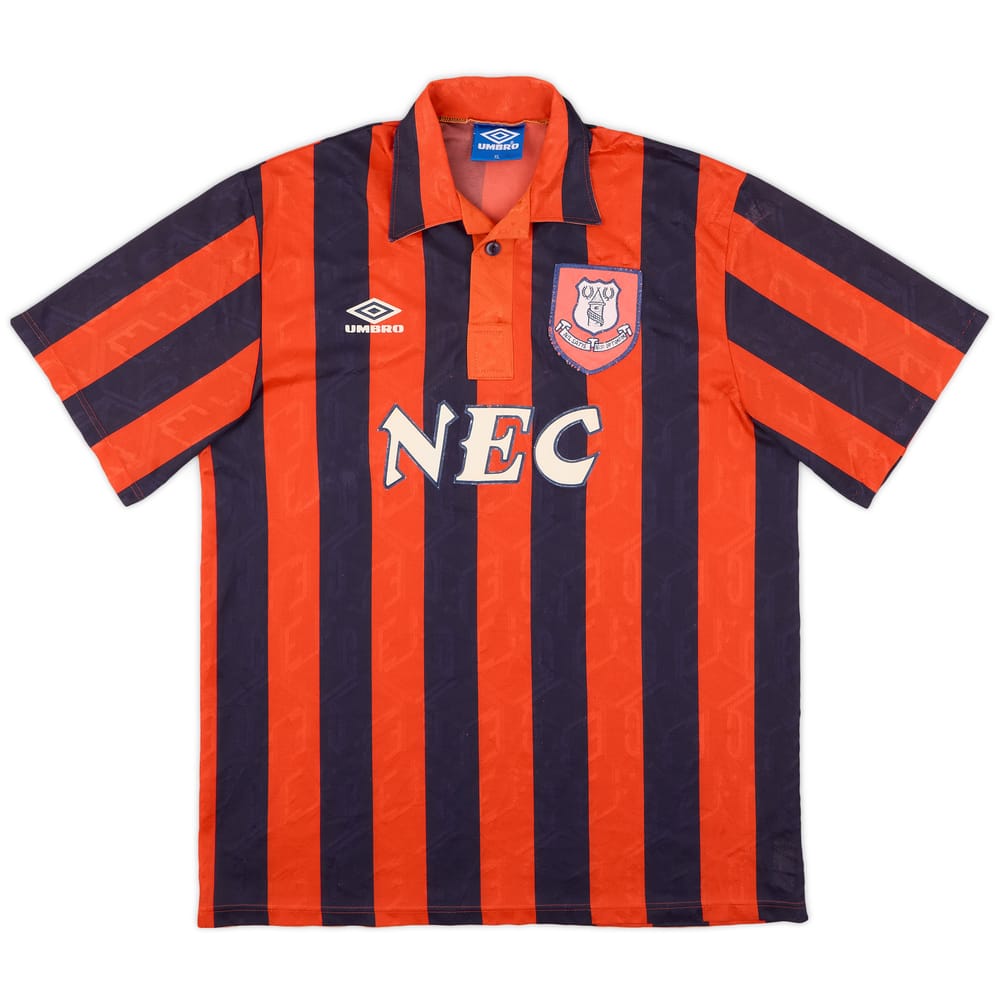 1992-94 Everton Away Shirt - 7/10 - (XL)