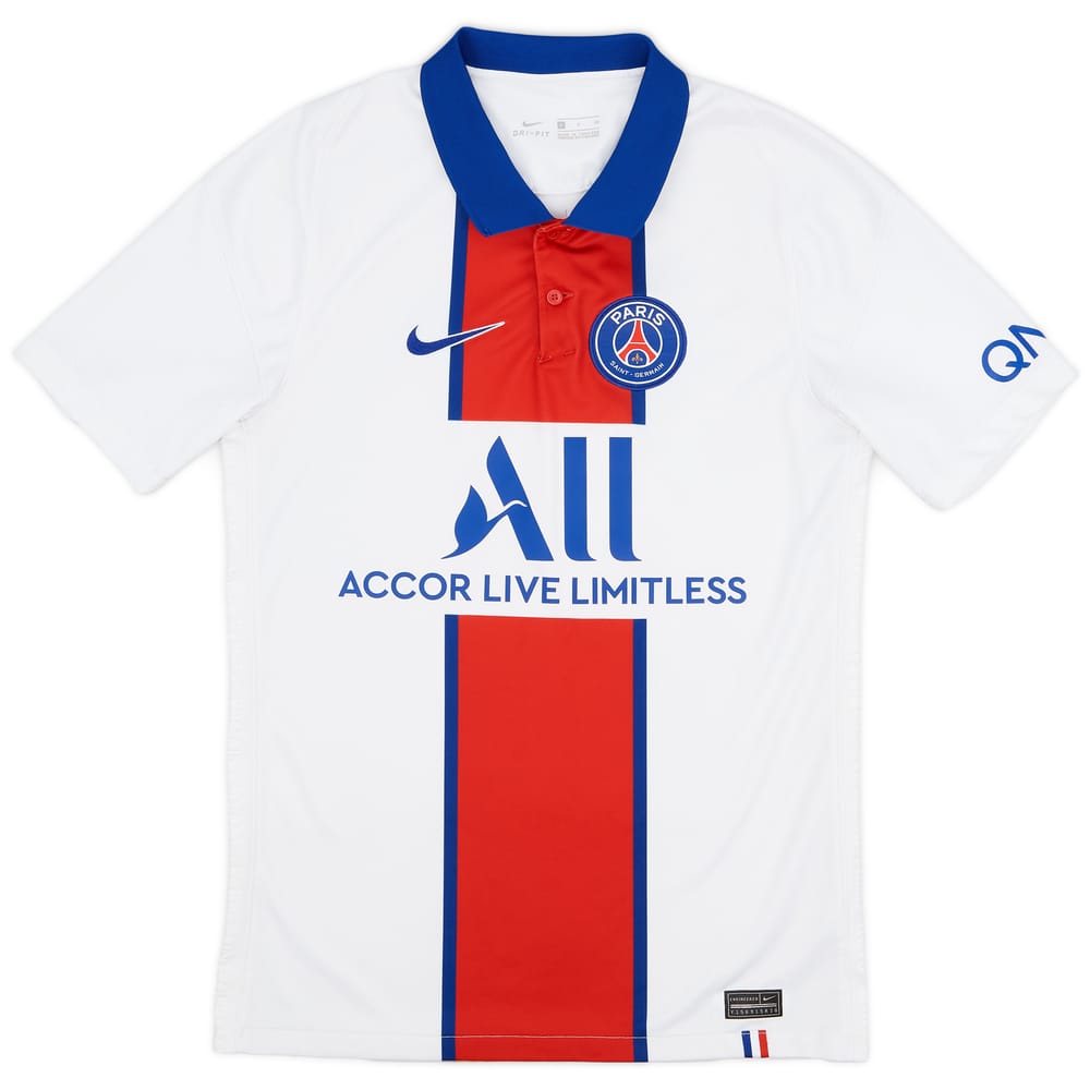 2020-21 Paris Saint-Germain Away Shirt - 7/10 - (S)