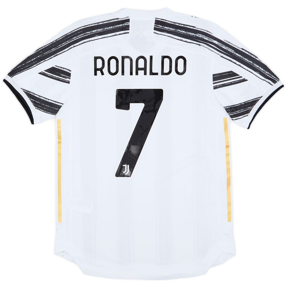 2020-21 Juventus Player Issue Home Shirt Ronaldo #7 (S/M)