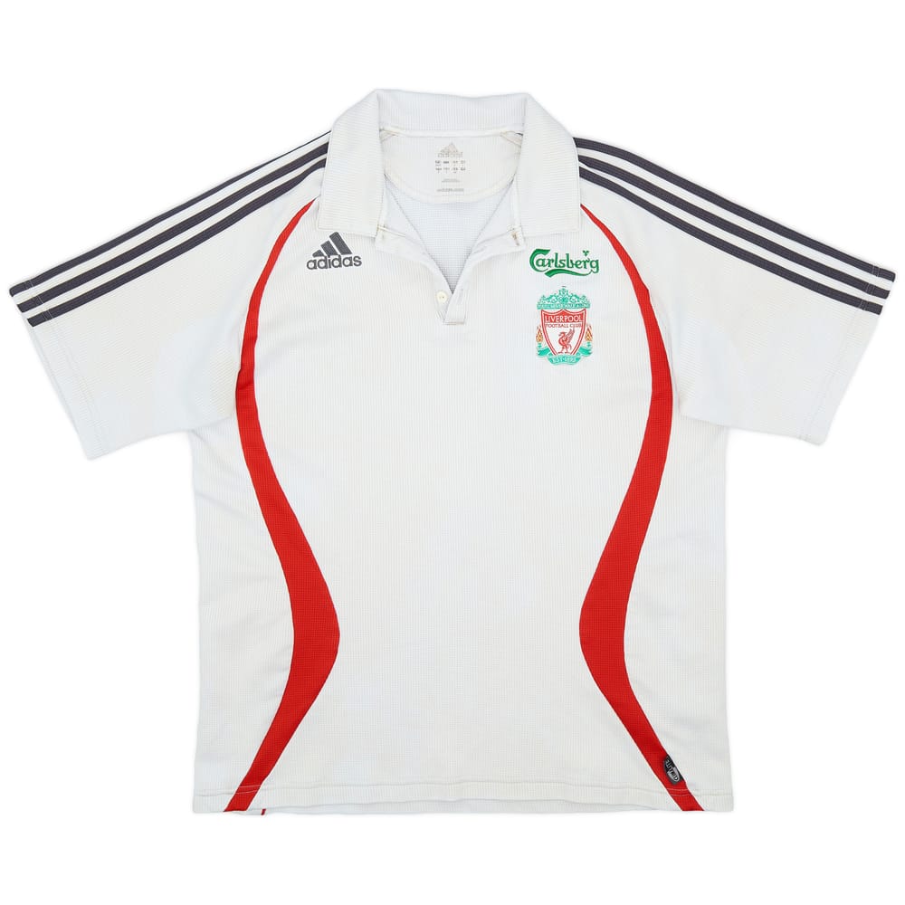 2006-07 Liverpool adidas Polo Shirt - 6/10 - (L)