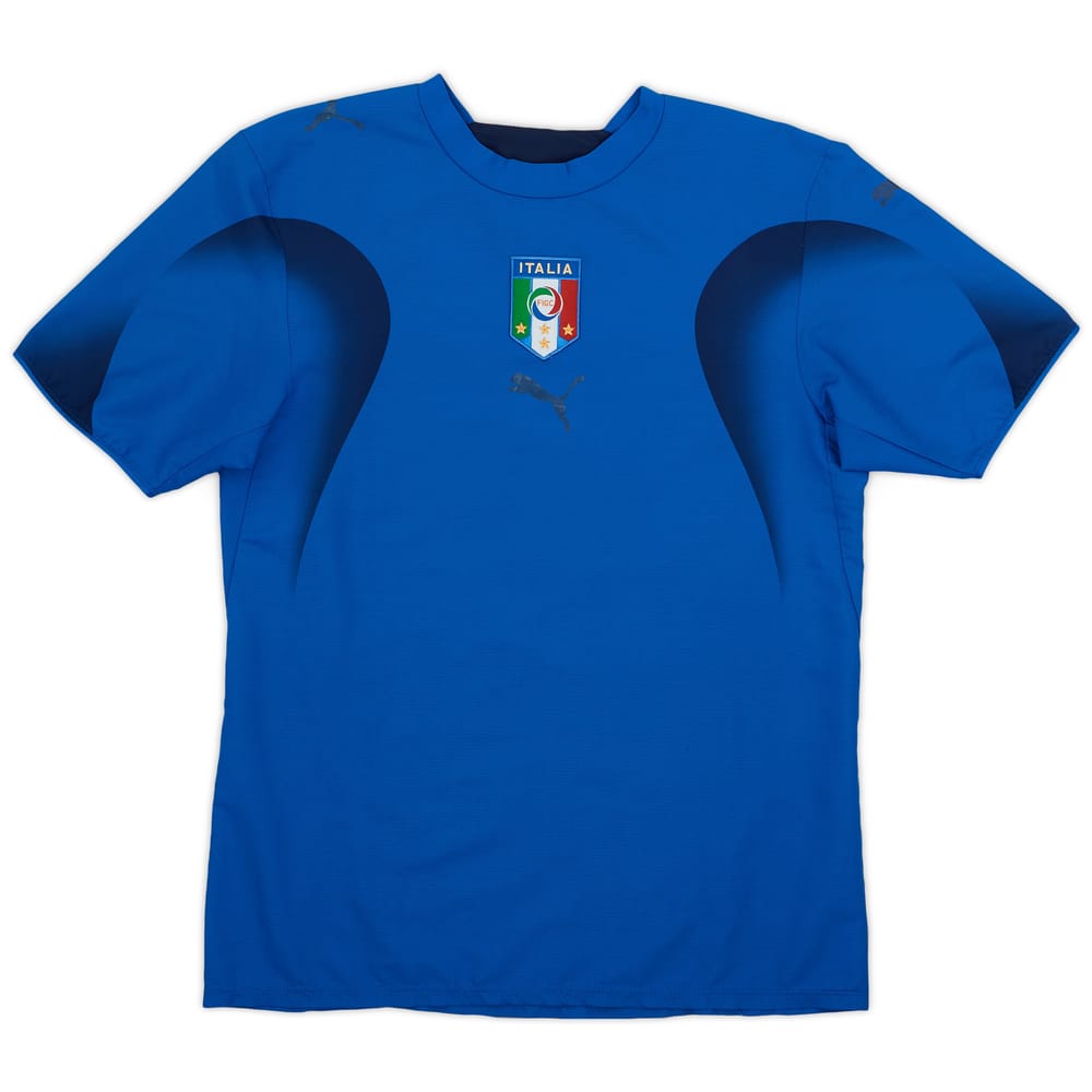 2006 Italy Home Shirt - 4/10 - (S)