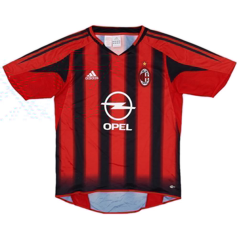 2004-05 AC Milan Home Shirt - 7/10 - (XL.Boys)