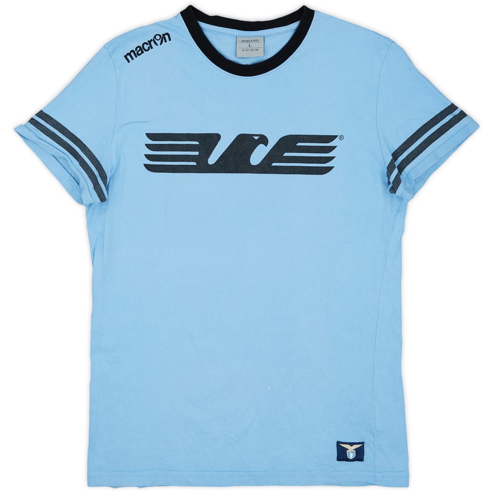2018-19 Lazio Macron Cotton Tee - 8/10 - (L)