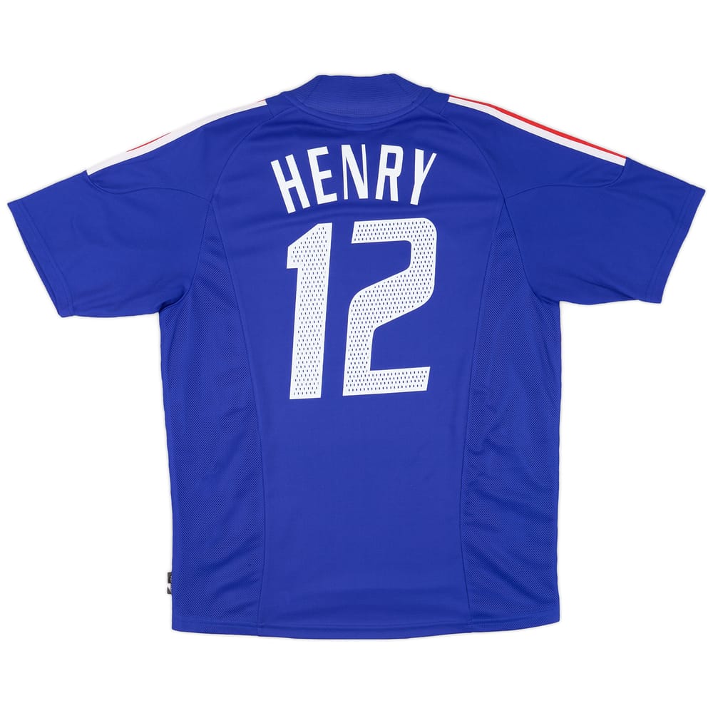 2002-04 France Home Shirt Henry #12 - 6/10 - (M)