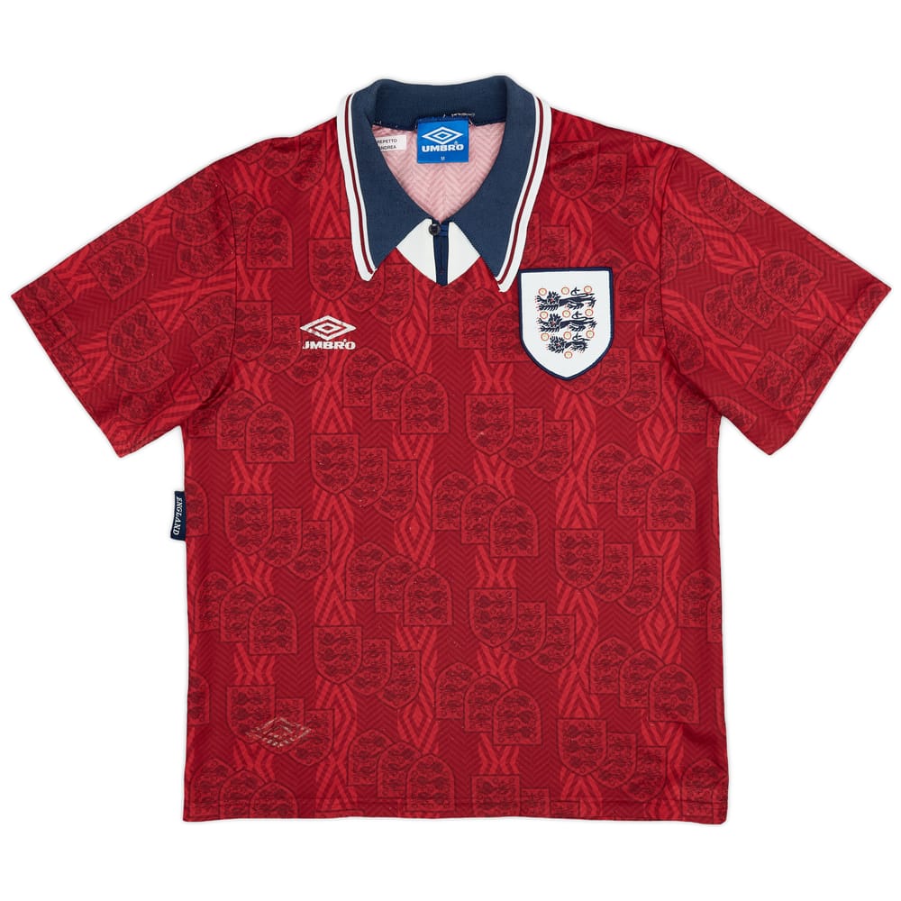 1993-95 England Away Shirt - 6/10 - (M)