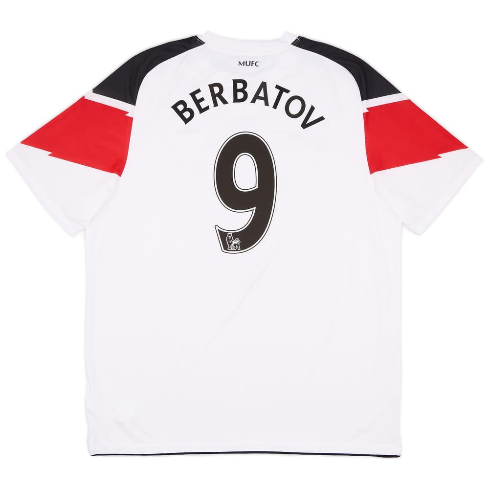 2010-12 Manchester United Away Shirt Berbatov #9 (XL)