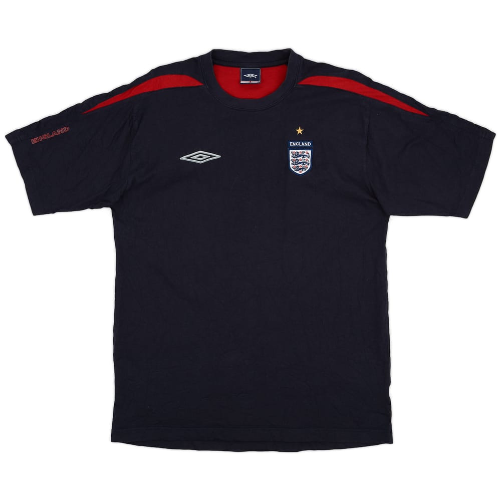 2005-07 England Umbro Training Shirt - 8/10 - (L)