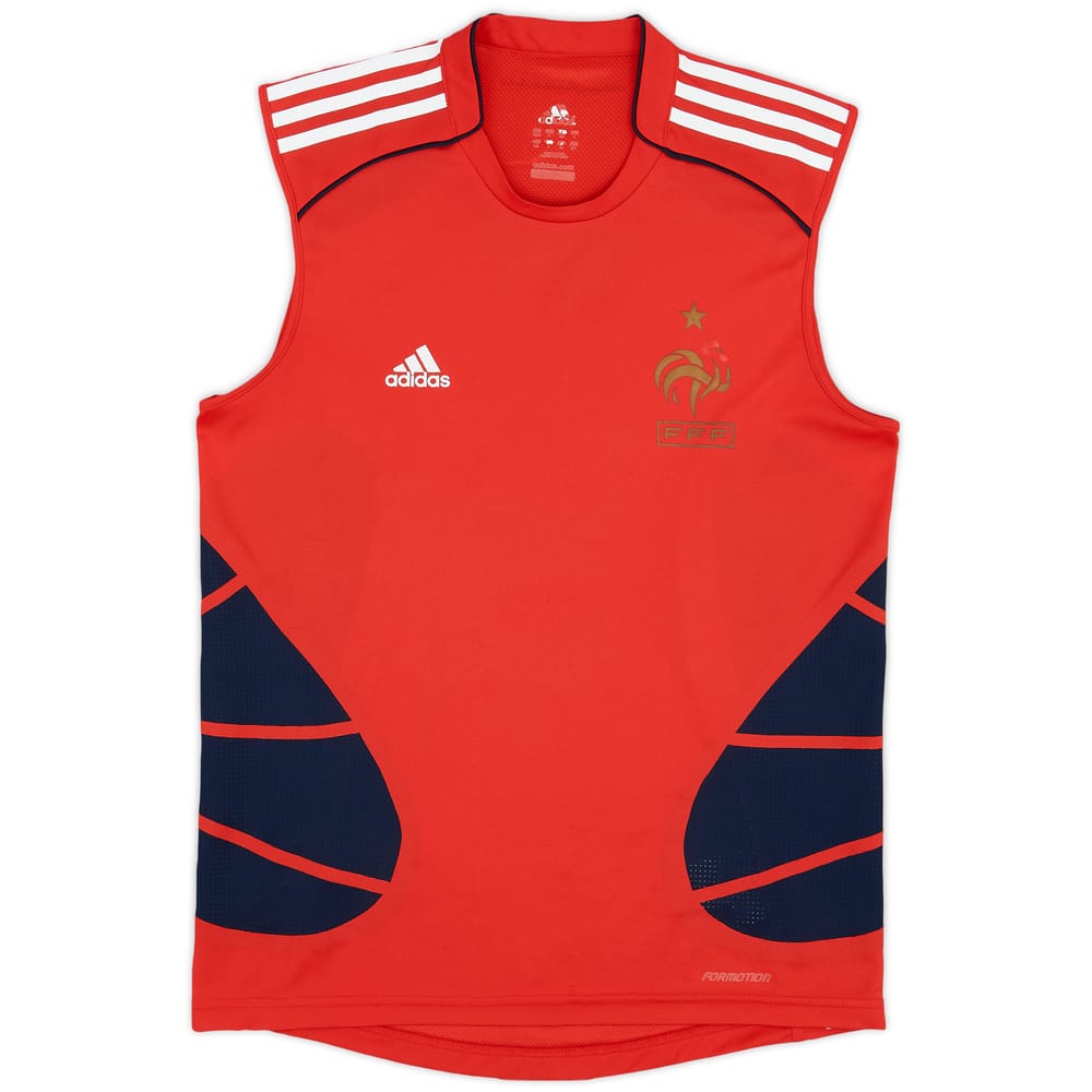 2007-08 France adidas Training Vest - 8/10 - (M)