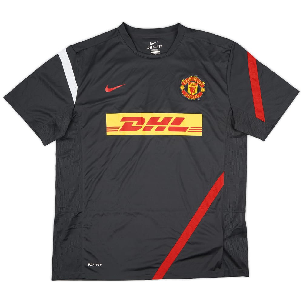 2012-13 Manchester United Nike Training Shirt - 9/10 - (XL)