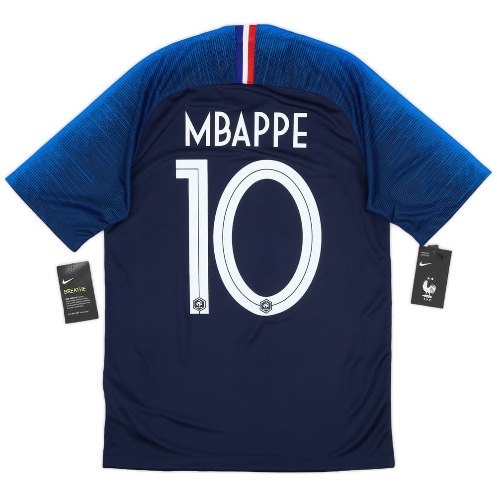 2018 France Home Shirt Mbappe #10 (S)