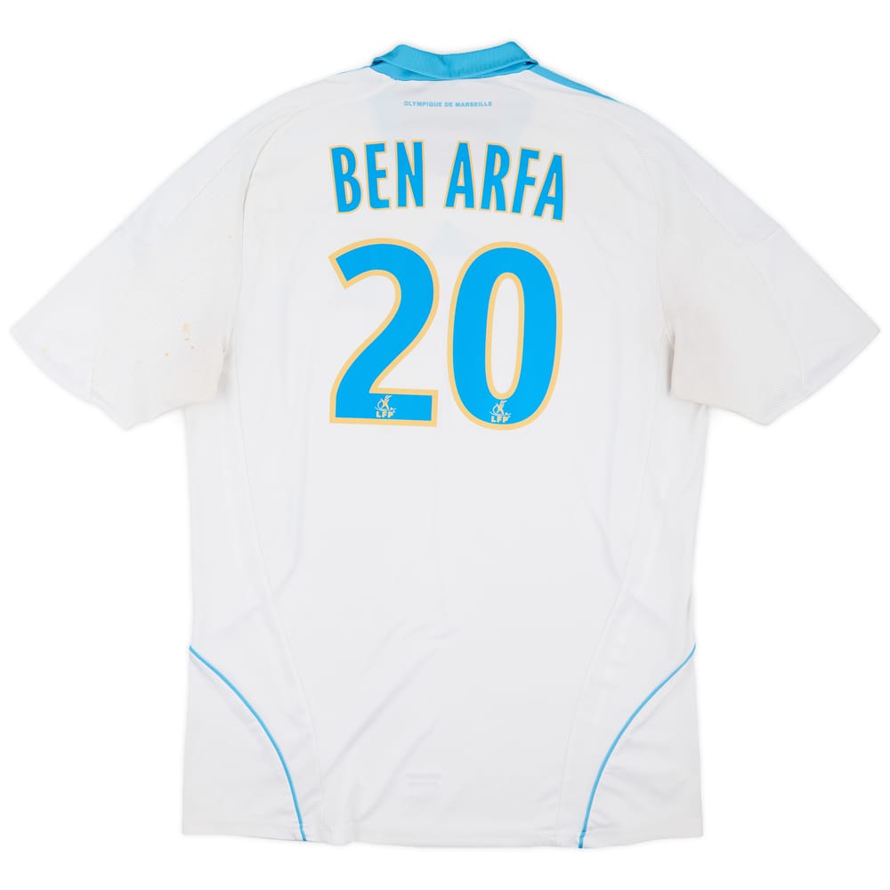 2008-09 Olympique Marseille Home Shirt Ben Arfa #20 - 6/10 - (XL)
