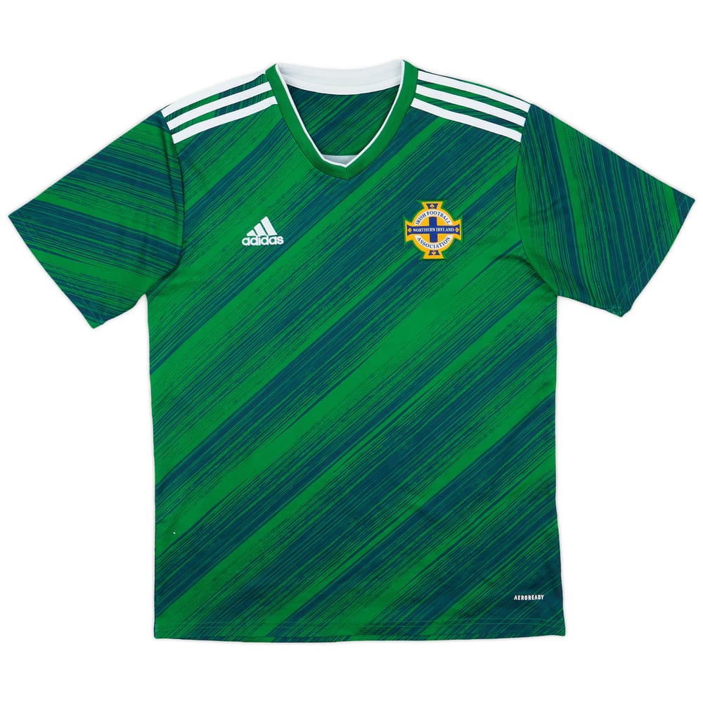 2020-22 Northern Ireland Home Shirt - 8/10 - (M)