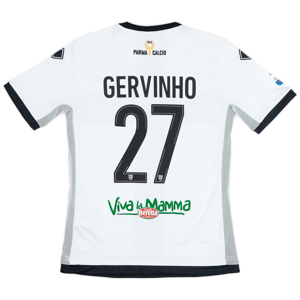 2019-20 Parma Home Shirt Gervinho #27 - As New - (XS)