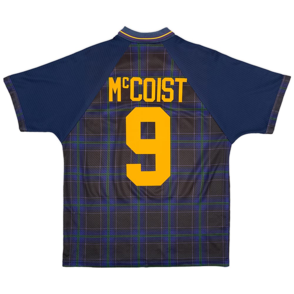 1994-96 Scotland Home Shirt McCoist #9 - 8/10 - (L)