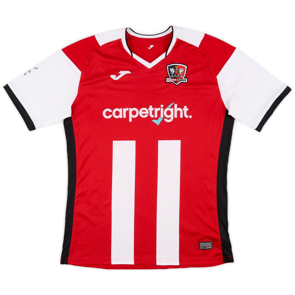 2020-22 Exeter City 'Signed' Home Shirt - 6/10 - (L)
