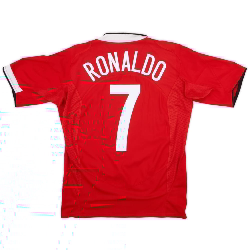 2004-06 Manchester United Home Shirt Ronaldo #7 - 5/10 - (M)