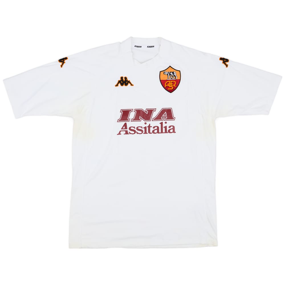 2000-01 Roma Away Shirt - 6/10 - (XXL)