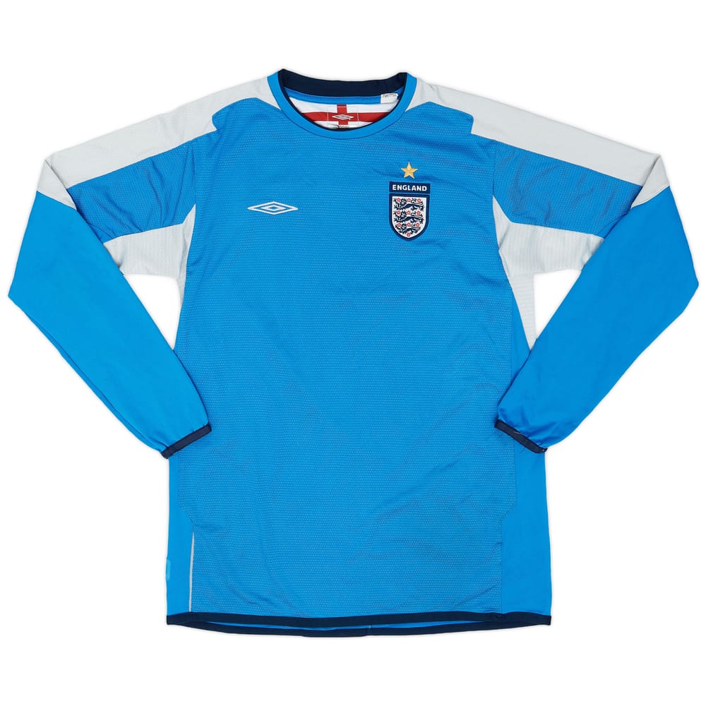 2004-06 England GK Shirt - 6/10 - (XL.Boys)
