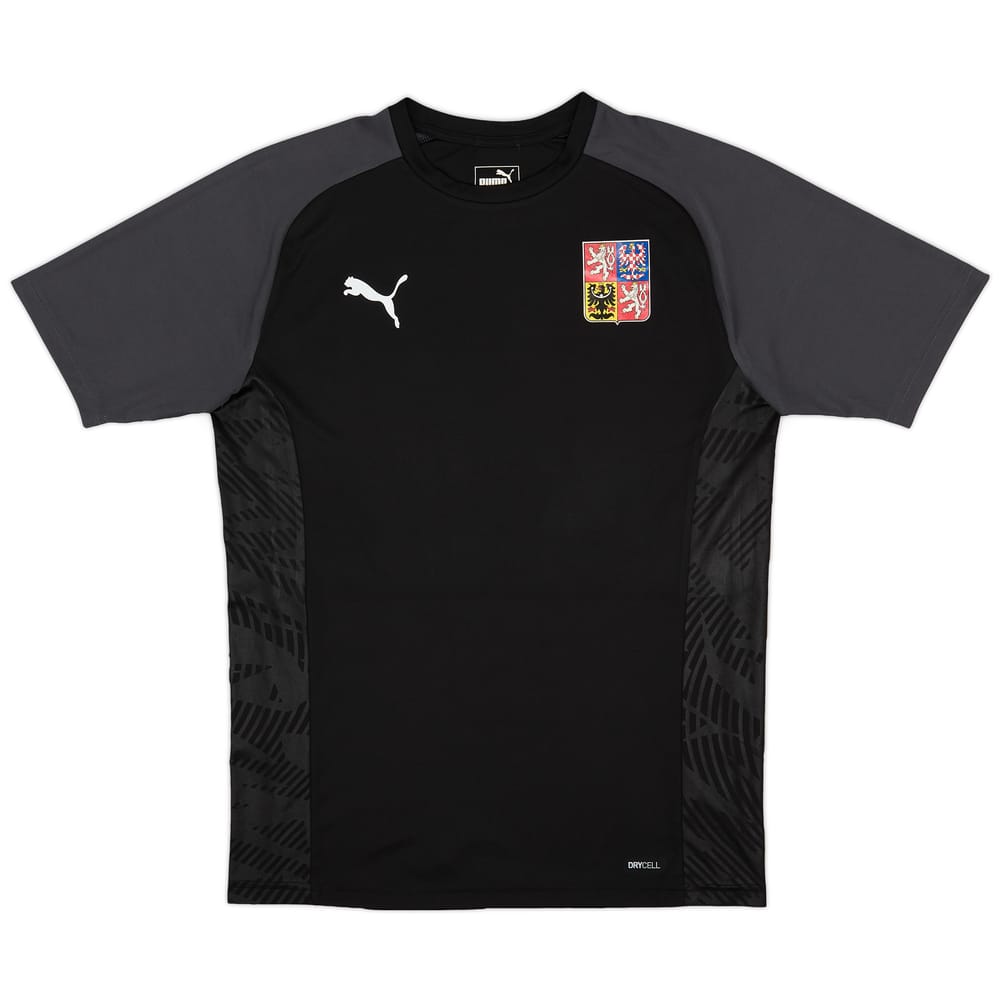 2019-20 Czech Republic Puma Floorball Training Shirt - 9/10 - (S)