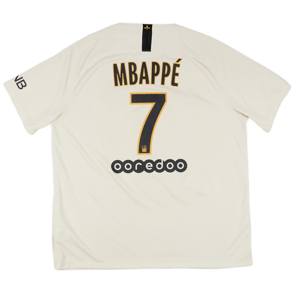 2018-19 Paris Saint-Germain Away Shirt Mbappe #7 - 8/10 - (XXL)
