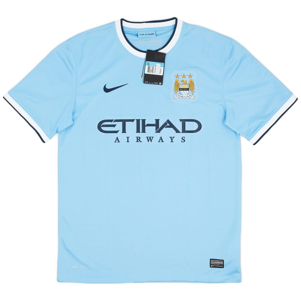 2013-14 Manchester City Home Shirt (M)