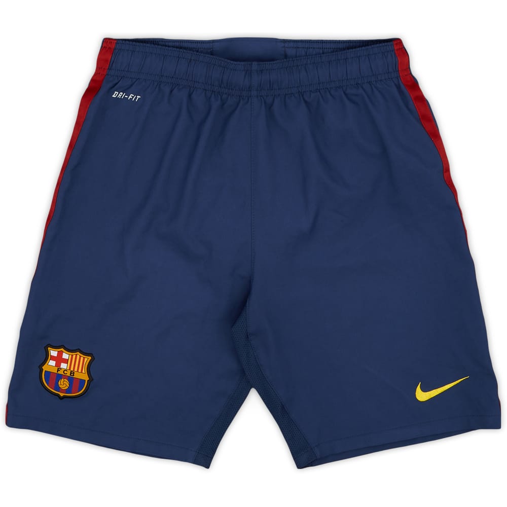 2012-13 Barcelona Home Shorts - 8/10 - (L.Boys)