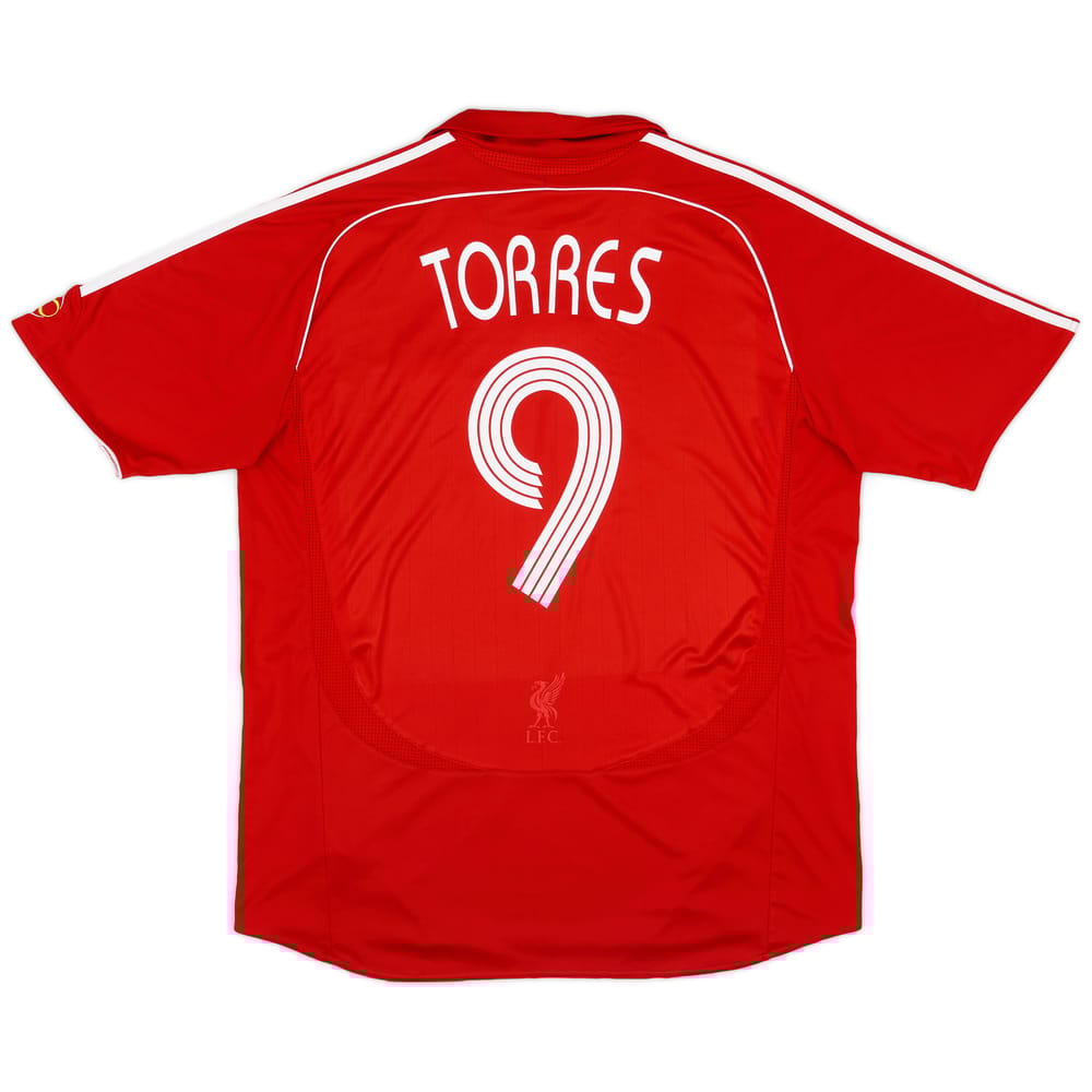2006-08 Liverpool Home Shirt Torres #9 - 6/10 - (XL)