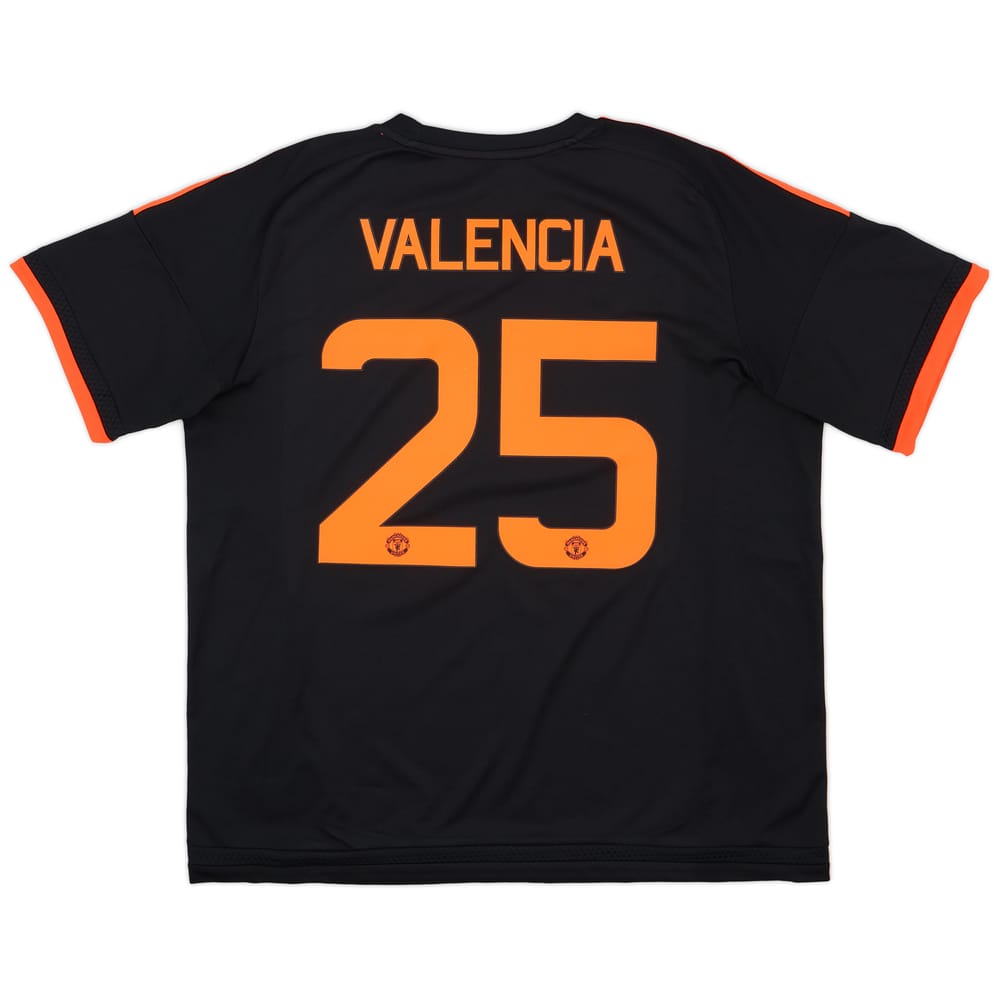 2015-16 Manchester United Third Shirt Valencia #25 - 8/10 - (XXL)