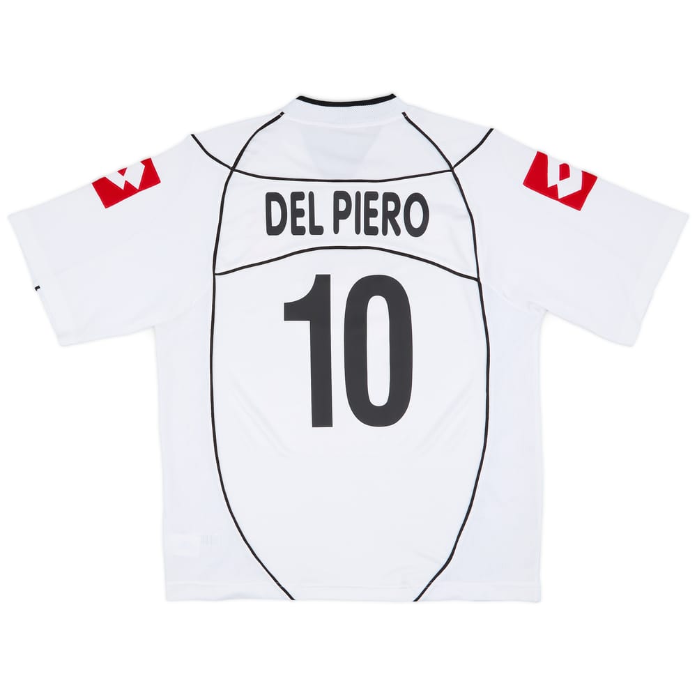 2002-03 Juventus European Away Shirt Del Piero #10 - 8/10 - (XL)