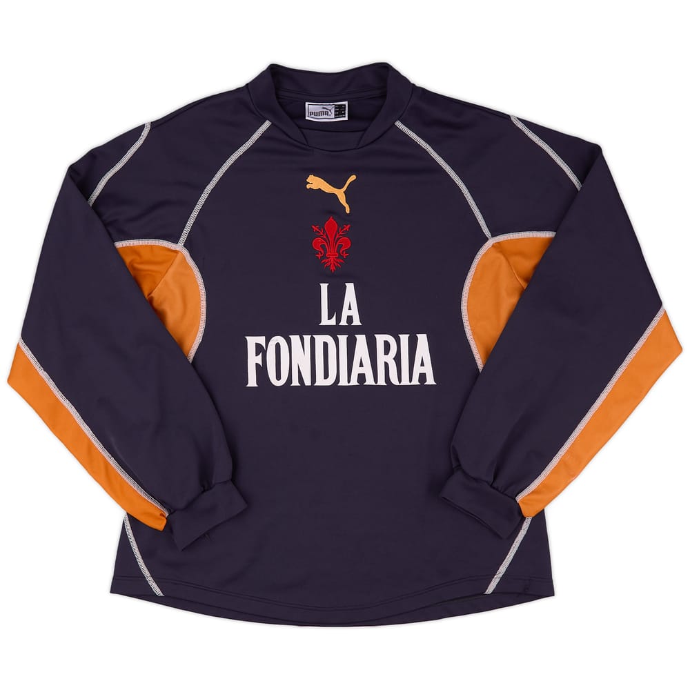 2002-03 Fiorentina Puma Training L/S Shirt - 6/10 - (XL.Boys)