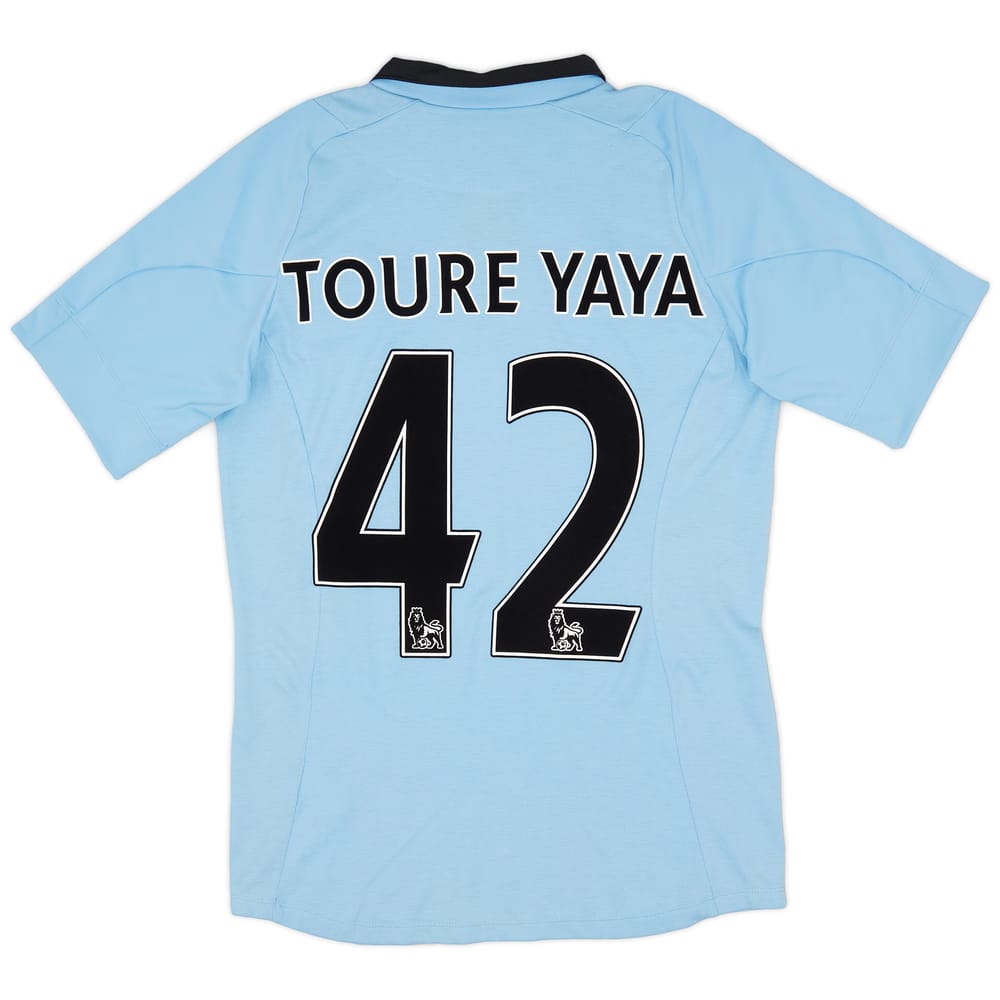 2012-13 Manchester City Home Shirt Toure Yaya #42 (S)