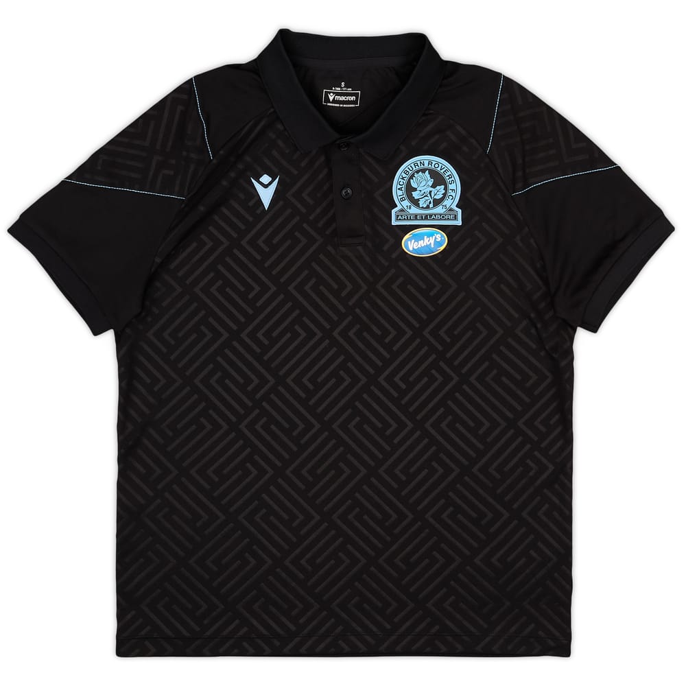 2021-22 Blackburn Rovers Macron Polo Shirt - 9/10 - (S)