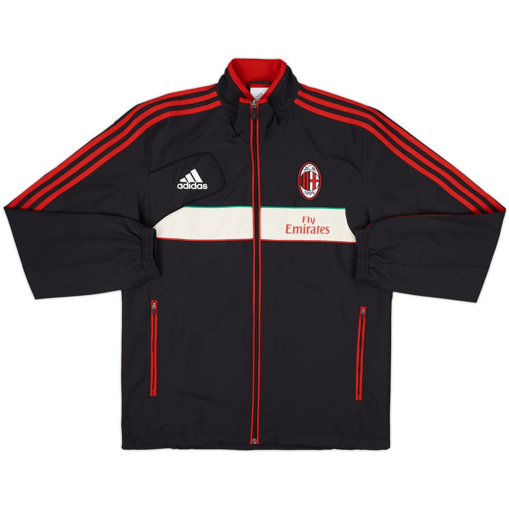 2012-13 AC Milan adidas Track Jacket - 8/10 - (M)