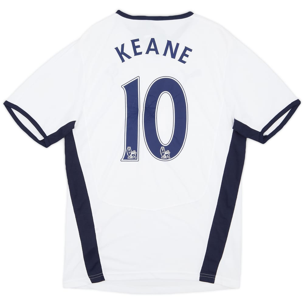 2008-09 Tottenham Home Shirt Keane #10 (S)