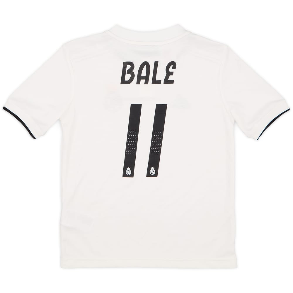 2018-19 Real Madrid Home Shirt Bale #11 - 9/10 - (S.Boys)