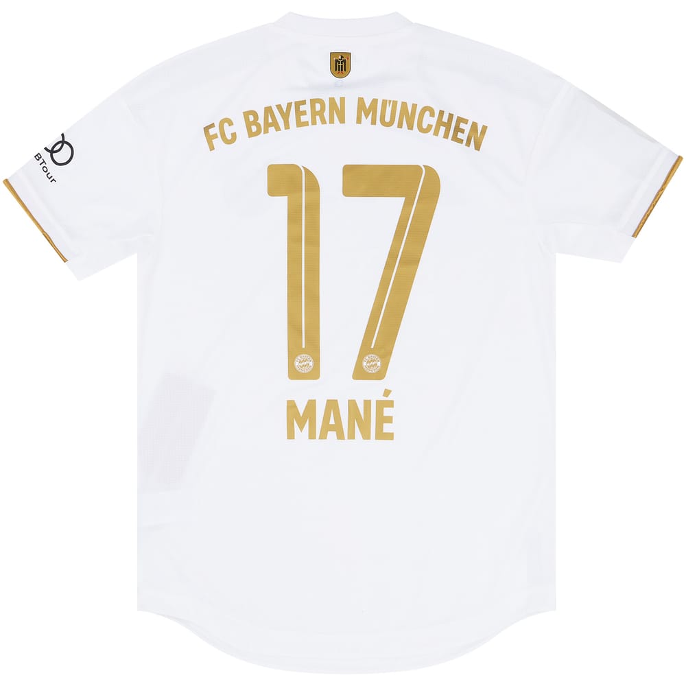 2022-23 Bayern Munich Match Issue Away Shirt Mane #17 (v Man City)