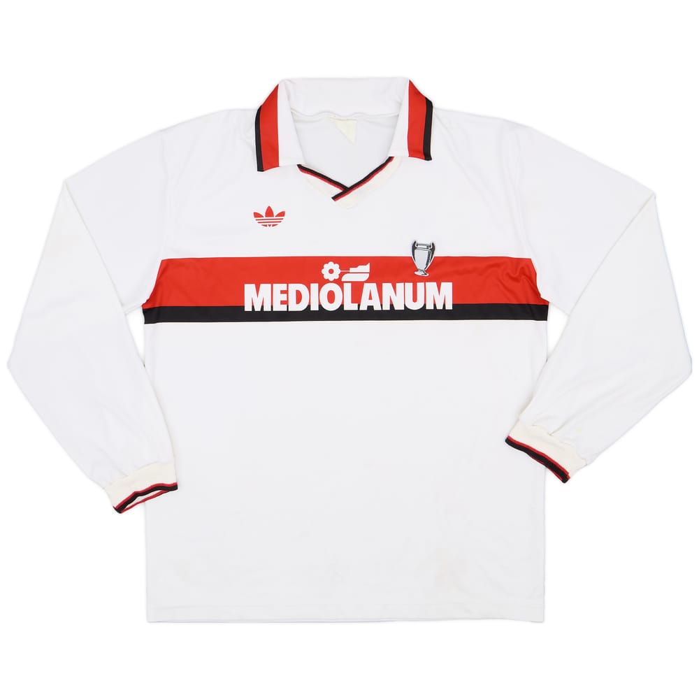1990-92 AC Milan Away L/S Shirt - 7/10 - (XL)