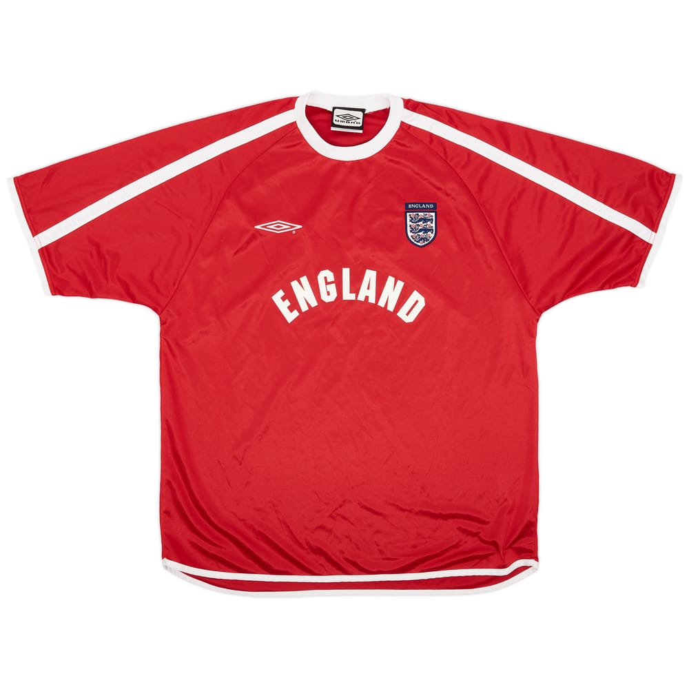 2002-03 England Umbro Training Shirt - 10/10 - (XL)
