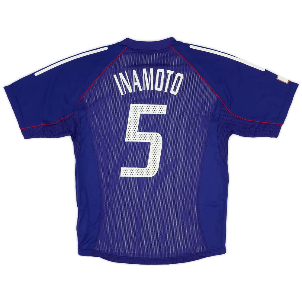 2002-04 Japan Player Issue Home Shirt Inamoto #5 (L)