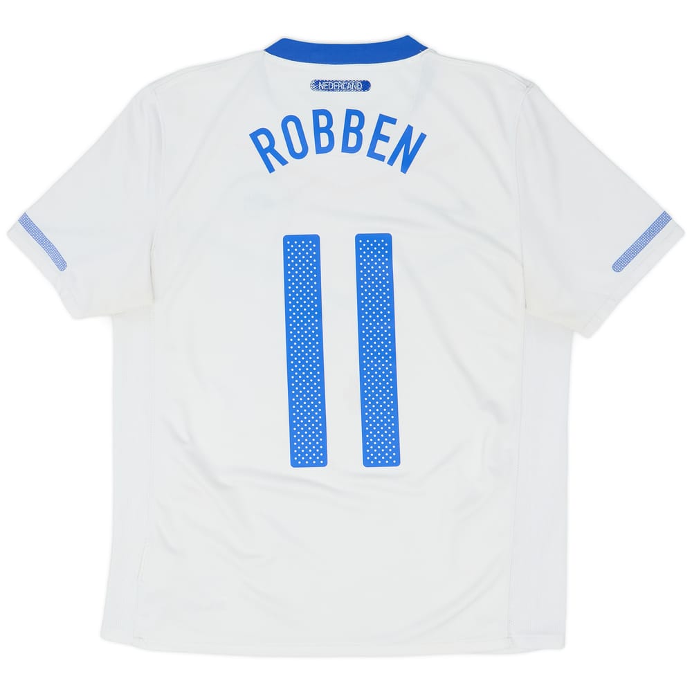 2010-11 Netherlands Away Shirt Robben #11 - 6/10 - (M)