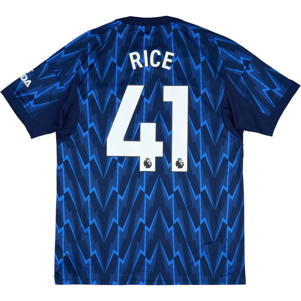 2025-26 Arsenal Away Shirt Rice #41